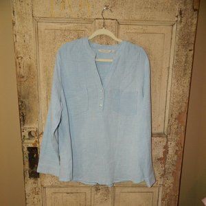 Soft Surroundings Crinkle Gauze Blouse Size 1X (O-33)
